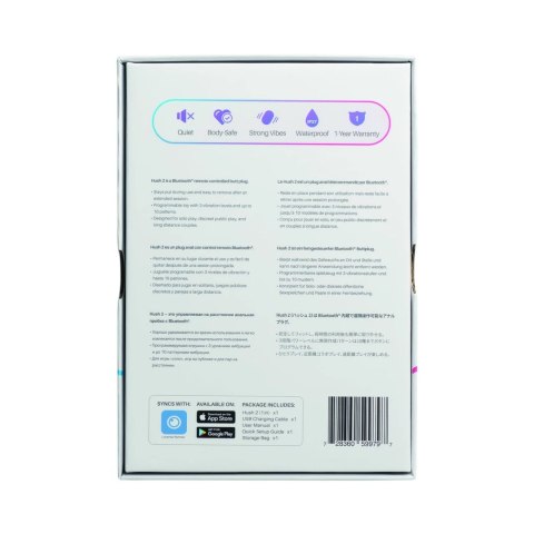 Lovense Hush 2 XS 25 mm - inteligentny korek z systemem Bluetooth Lovense Hush 2 XS 25 mm - inteligentny korek z systemem Bluetooth