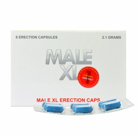 Male XL kapsułki dla mężczyzn 6 szt. - ekstrakt Muira Puama, Tribulus Male XL kapsułki dla mężczyzn 6 szt. - ekstrakt Muira Puama, Tribulus