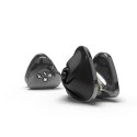 Mystim Hearts Desire Serce-Roża Layon e-stim czarny silikon 6,7 cm