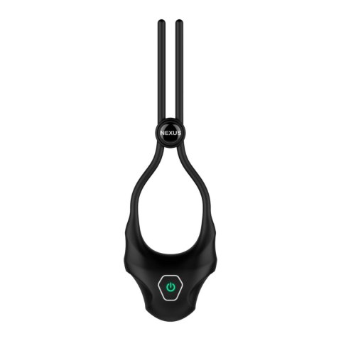 Nexus Forge Czarny Regulowany Pierścień Wibrujący Silikonowy USB Nexus Forge Czarny Regulowany Pierścień Wibrujący Silikonowy USB