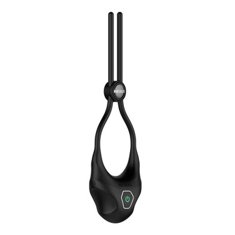 Nexus Forge Czarny Regulowany Pierścień Wibrujący Silikonowy USB Nexus Forge Czarny Regulowany Pierścień Wibrujący Silikonowy USB