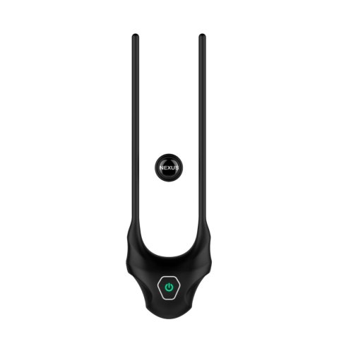 Nexus Forge Czarny Regulowany Pierścień Wibrujący Silikonowy USB Nexus Forge Czarny Regulowany Pierścień Wibrujący Silikonowy USB