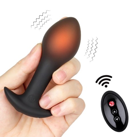 Nomi Tang Fun Plug RC Zestaw 2 wtyczek silikonowych z pilotem czarny Nomi Tang Fun Plug RC Zestaw 2 wtyczek silikonowych z pilotem czarny