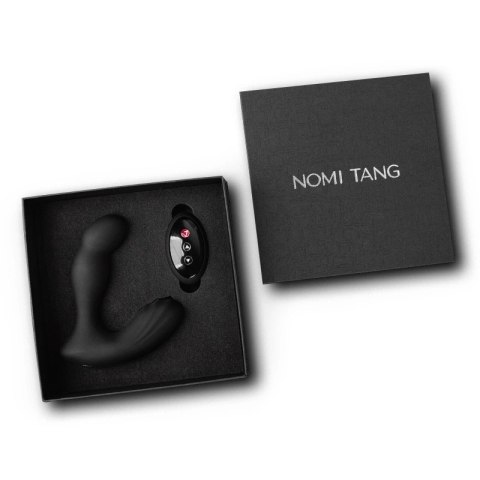 Nomi Tang P-Spot Wave czarny - masażer punktu P z pilotem, funkcja grzania Nomi Tang P-Spot Wave czarny - masażer punktu P z pilotem, funkcja grzania