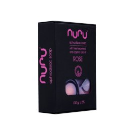 Nuru Mydło Rożane 100g Naturalne z Olejkami Eterycznymi
