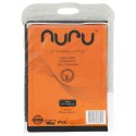 Nuru Prześcieradło PVC 180x220 cm czarne - wytrzymała ochrona powierzchni