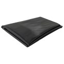 Nuru Prześcieradło PVC 180x220 cm czarne - wytrzymała ochrona powierzchni