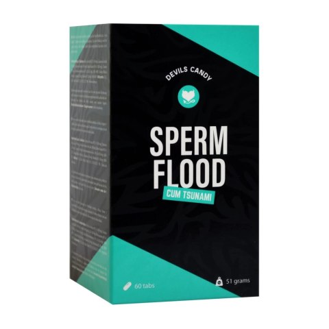 Devils Candy Sperm Flood tabletki dla mężczyzn 60 szt. naturalny skład Devils Candy Sperm Flood tabletki dla mężczyzn 60 szt. naturalny skład