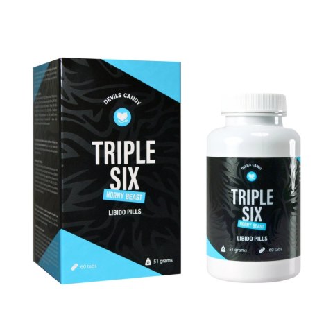 Devils Candy Triple Six - Tabletki dla dorosłych, 60 szt., 51g