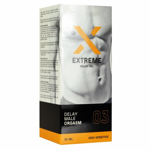 Extreme Delay Gel 50ml - żel opoźniający, formuła chłodząca Extreme Delay Gel 50ml - żel opoźniający, formuła chłodząca