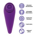 FeelzToys FemmeGasm Fioletowy - Wibrujący Stymulator Punktowy IPX6