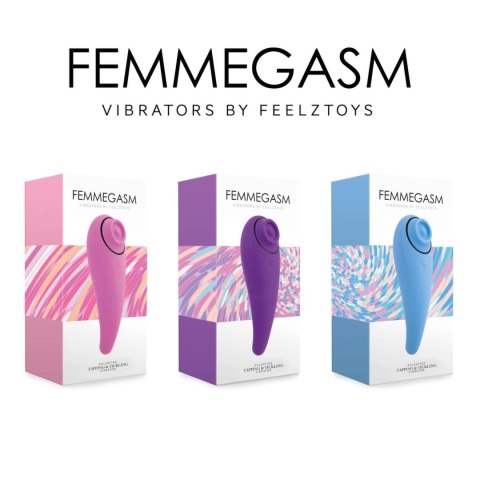 FeelzToys FemmeGasm Fioletowy - Wibrujący Stymulator Punktowy IPX6 FeelzToys FemmeGasm Fioletowy - Wibrujący Stymulator Punktowy IPX6