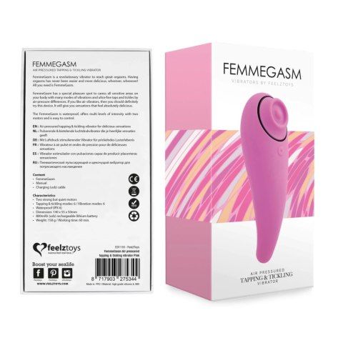 FeelzToys FemmeGasm model rożowy - stymulator punktowy, wodoodporny FeelzToys FemmeGasm model rożowy - stymulator punktowy, wodoodporny