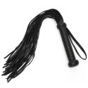 Fifty Shades of Grey Flogger Intymny Zamszowy Bicz Duży Czarny 53cm