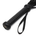 Fifty Shades of Grey Flogger Intymny Zamszowy Bicz Duży Czarny 53cm