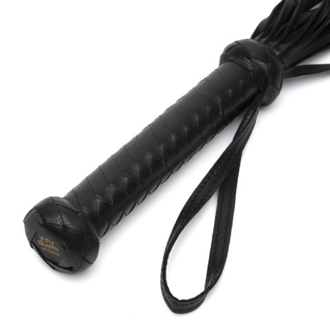 Fifty Shades of Grey Flogger Intymny Zamszowy Bicz Duży Czarny 53cm Fifty Shades of Grey Flogger Intymny Zamszowy Bicz Duży Czarny 53cm