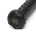 Fifty Shades of Grey Flogger Intymny Zamszowy Bicz Duży Czarny 53cm