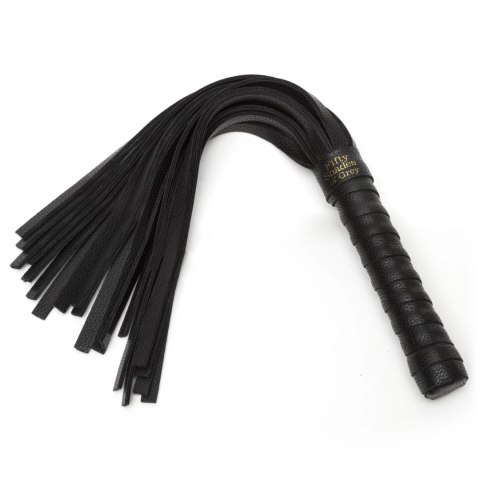 Fifty Shades of Grey Flogger Mini - elegancki pejcz ze skory syntetycznej