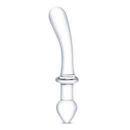 Glas Double Play Szklany model intymny dwustronny 24 cm przezroczysty