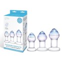 Glas Pleasure Droplets zestaw 3 szklanych aplikatorow treningowych