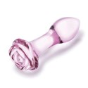 Glas Rosebud Zestaw 3 Szklanych Zatyczek Anatomicznych Rożne Rozmiary