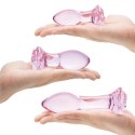 Glas Rosebud Zestaw 3 Szklanych Zatyczek Anatomicznych Rożne Rozmiary