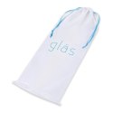 Glas Twister - Podwojny model szklany z ergonomicznymi końcowkami 23,5 cm