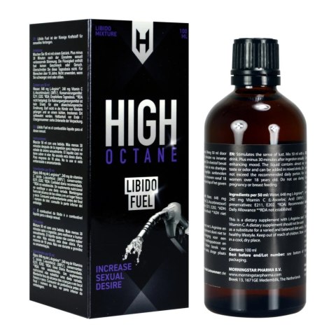 High Octane Libido Fuel 100 ml - Krople dla dorosłych, neutralny smak High Octane Libido Fuel 100 ml - Krople dla dorosłych, neutralny smak