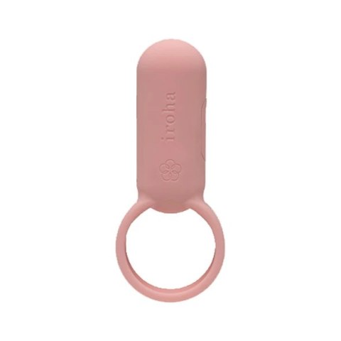 Iroha by Tenga SVR Coral Pink - Wibrujący Pierścień Silikonowy USB