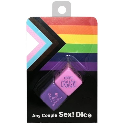 Kheper Games Any Couple Dice gra z kośćmi - warianty pozycji dla par Kheper Games Any Couple Dice gra z kośćmi - warianty pozycji dla par