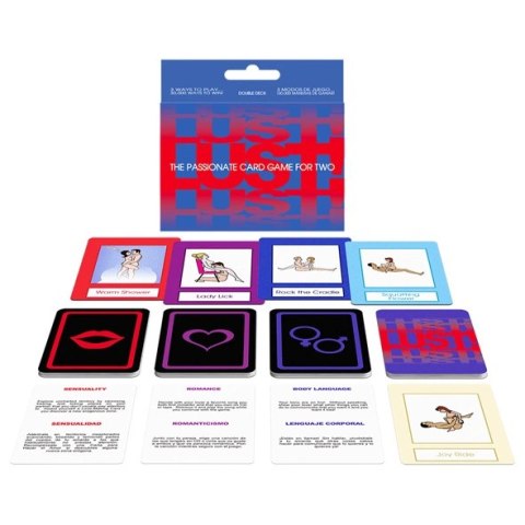 Kheper Games Lust! Gra Karciana dla Par - Rozbudowana Edycja Dwojkowa Kheper Games Lust! Gra Karciana dla Par - Rozbudowana Edycja Dwojkowa