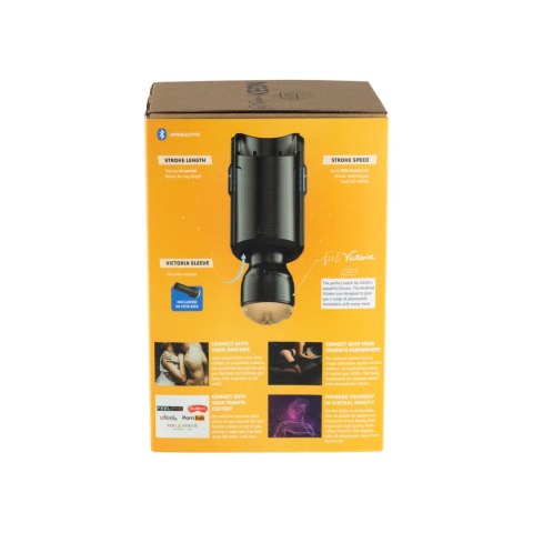 Kiiroo FeelVictoria June Keon - Zestaw Interaktywny Automatyczny, 22 cm Kiiroo FeelVictoria June Keon - Zestaw Interaktywny Automatyczny, 22 cm