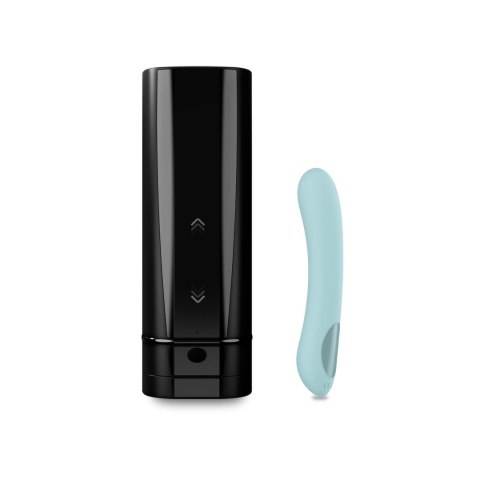 Kiiroo Onyx+ & Pearl2 Plus Zestaw Dla Par, Turkusowy, Interaktywny Kiiroo Onyx+ & Pearl2 Plus Zestaw Dla Par, Turkusowy, Interaktywny