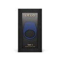 Lelo Tor 3 Niebieski - Pierścień wibrujący, sterowany aplikacją, silikon