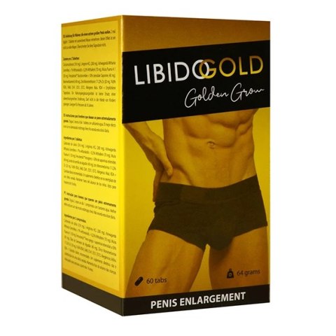 Libido Gold Golden Grow - Suplement Dla Mężczyzn 60 tabletek 64g Libido Gold Golden Grow - Suplement Dla Mężczyzn 60 tabletek 64g