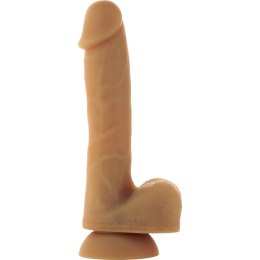 Addiction Andrew 20 cm silikonowy model intymny karmelowy z przyssawką