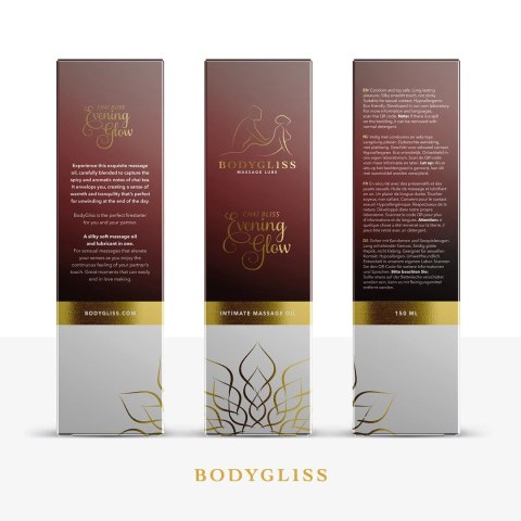 BodyGliss Chai Bliss Olejek do Masażu Intymnego 100 ml Silikonowy BodyGliss Chai Bliss Olejek do Masażu Intymnego 100 ml Silikonowy