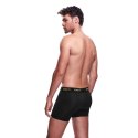Envy Menswear Bokserki Długie Siateczkowe Czarny M/L Anatomiczny Kroj