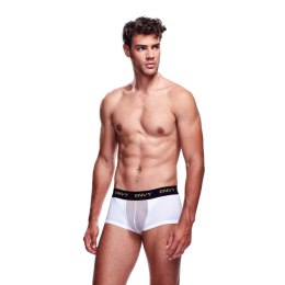 Envy Menswear Bokserki Mesh Białe S/M Krotki Kroj Przewiewne
