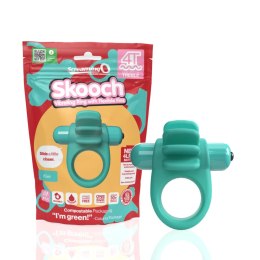 The Screaming O 4T Skooch Zielony Pierścień Wibrujący Silikonowy
