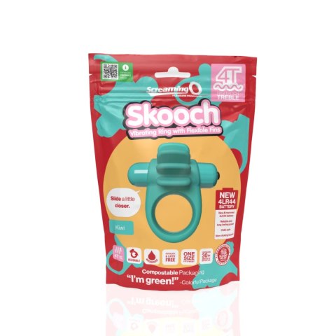 The Screaming O 4T Skooch Zielony Pierścień Wibrujący Silikonowy The Screaming O 4T Skooch Zielony Pierścień Wibrujący Silikonowy