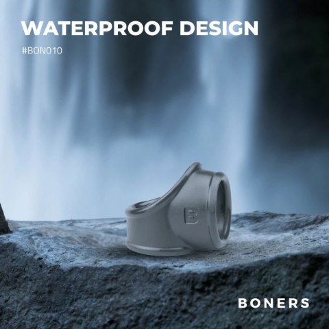 Boners Grey Anatomiczny Pierścień Podwojny Silikonowy Boners Grey Anatomiczny Pierścień Podwojny Silikonowy