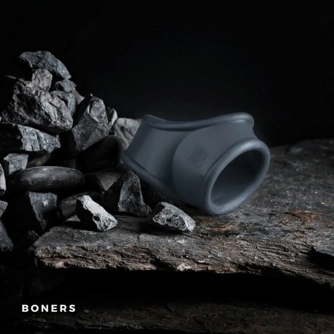 Boners Grey Anatomiczny Pierścień Podwojny Silikonowy Boners Grey Anatomiczny Pierścień Podwojny Silikonowy