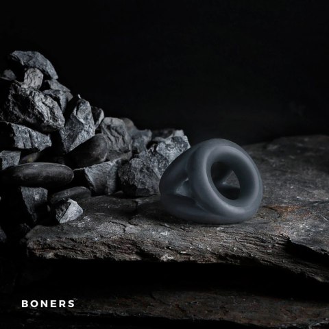 Boners Open Cocksling Triple - silikonowy system pierścieni z otwartą konstrukcją Boners Open Cocksling Triple - silikonowy system pierścieni z otwartą konstrukcją