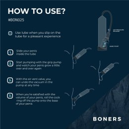 Boners System Podciśnieniowy No. 2 - duży model z zaworem bezpieczeństwa