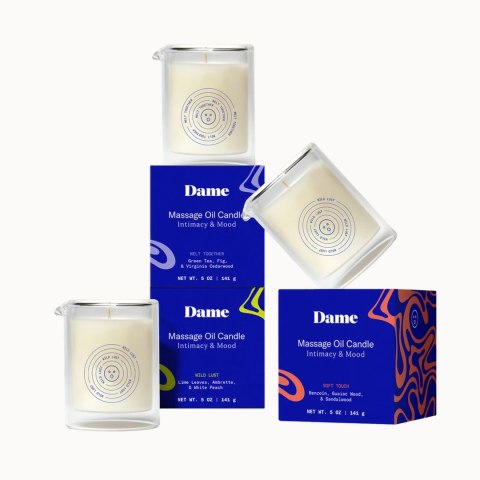 Dame Products Melt Together Świeca Olejkowa do Masażu 170g zielona herbata Dame Products Melt Together Świeca Olejkowa do Masażu 170g zielona herbata
