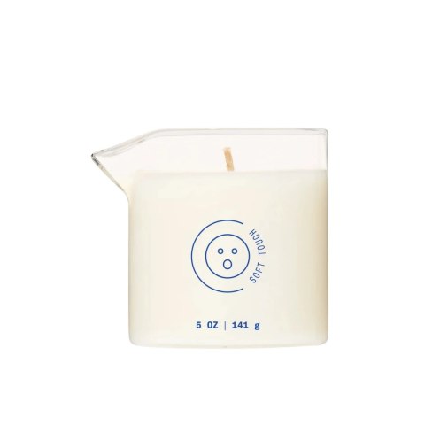Dame Products Soft Touch świeca olejkowa do masażu 170g benzoes sandałowiec Dame Products Soft Touch świeca olejkowa do masażu 170g benzoes sandałowiec