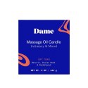 Dame Products Soft Touch świeca olejkowa do masażu 170g benzoes sandałowiec
