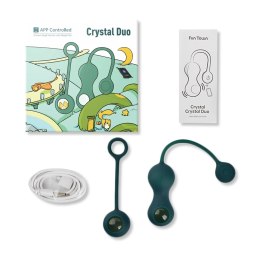 Magic Motion Crystal Duo - Zestaw trenażerow Kegla z ciężarkami, rożowy