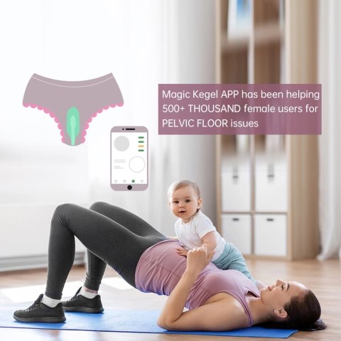 Magic Motion Kegel Rejuve - Inteligentny trener mięśni z aplikacją, silikon, 23x85mm Magic Motion Kegel Rejuve - Inteligentny trener mięśni z aplikacją, silikon, 23x85mm